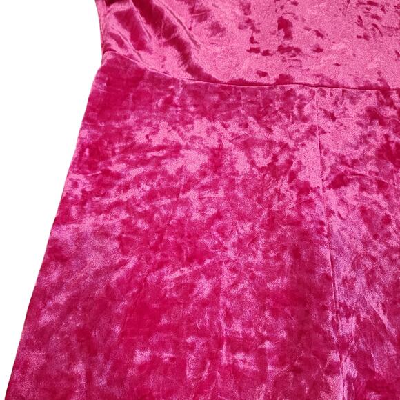 Pink Velvet Jumpsuit - Picture 8 of 13